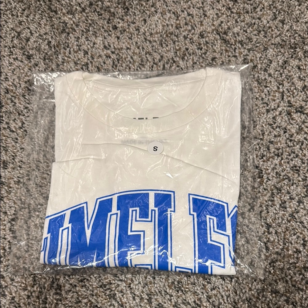 Timeless White and Blue Graphic Men's Shirt